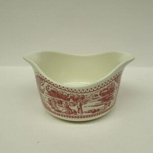 Royal China Pink MEMORY LANE 5 3/4 Inch Gravy or Sauce Boat